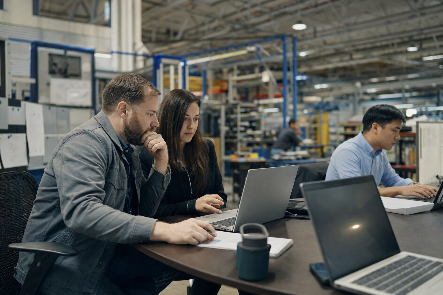 ¿Evaluaciones IA integradas o externas en manufactura?