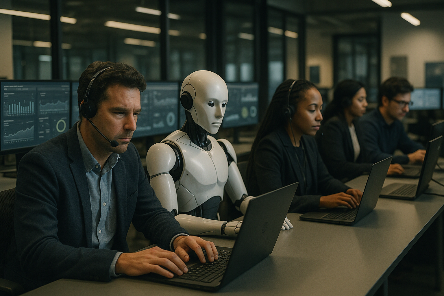 Harnessing Hybrid AI-Human Models for Customer Support
