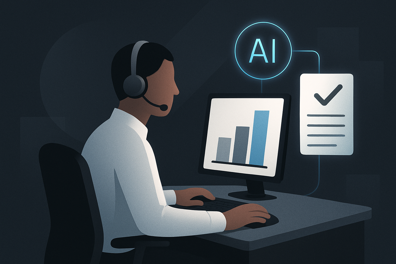 Mejora Calidad Call Center con IA: De 5% a 100% Cobertura - illustration 1